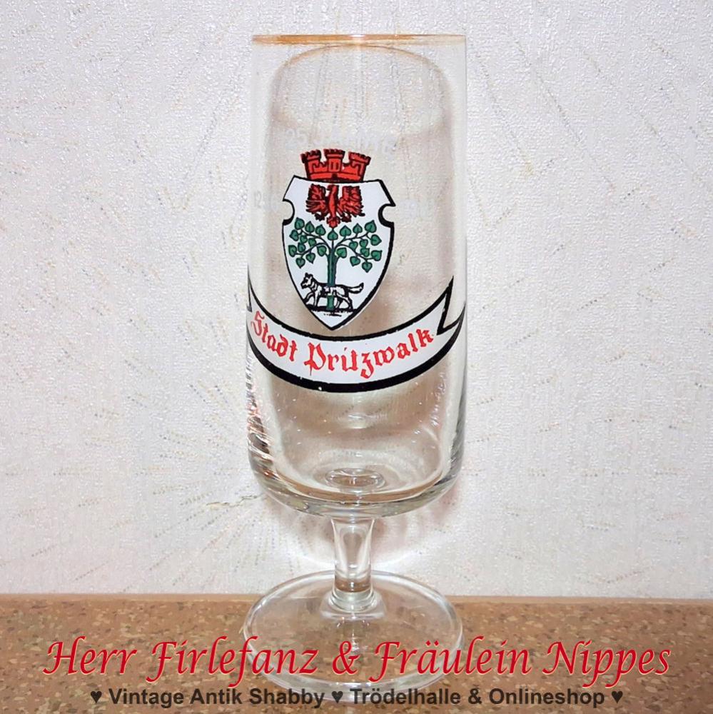 DDR Biertulpe 725 Jahre Pritzwalk 16,5cm (2)